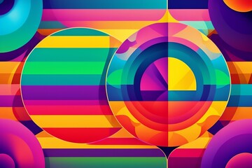 Fototapeta premium Modern Abstract Background, Backdrop, Design Element, Poster Banner or Flier With Space For Text - Generative AI