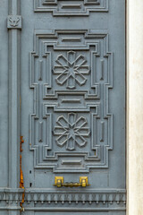Traditional Turkish architecture details. Door details.