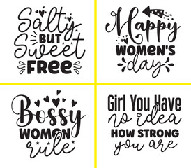 Women's day svg design