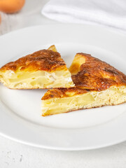 Spanish tortilla omelette