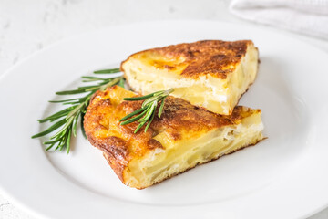 Spanish tortilla omelette