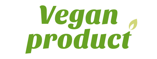 Organic eco natural bio vegan sticker label logo icon. Logo with a pattern of green leaves. Ecological products. Stickers of eco-friendly products. Vector illustration of vegan organic food icons