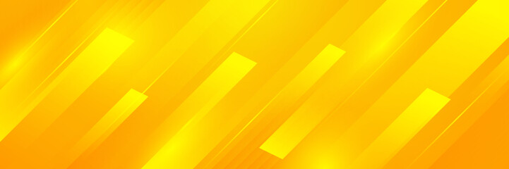 Abstract orange and yellow background of dynamic shapes in movement, presentation or web backdrop