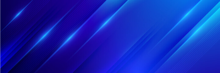 Modern abstract dark blue banner with light multiply and shiny effect vector illustration. Suit for business, corporate, banner, backdrop and much more