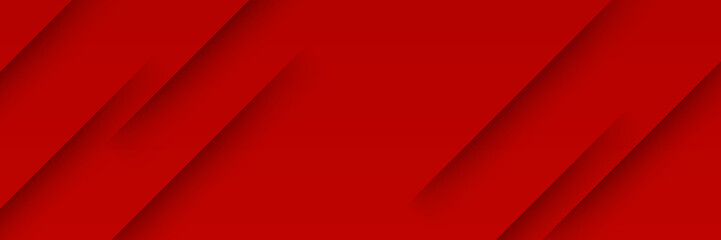 Obraz premium Red abstract geometric background banner. Diagonal stripe pattern. Abstract dark red gradient design. Line texture background. Landing page dynamic cover. Diagonal strips pattern. Vector illustration