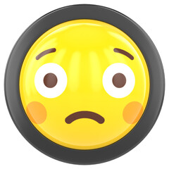 Fototapeta premium emoji icon 3d