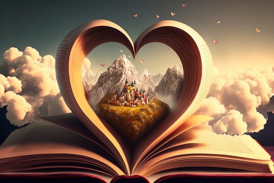 adore stories of the fantastic as a backdrop for educational and promotional campaigns Generative AI