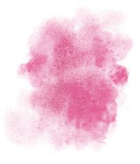 Watercolor stain texture shape