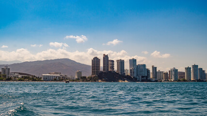 Obraz premium Colombian caribean city skyline 