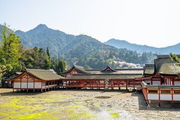 chinese temple in the mountains