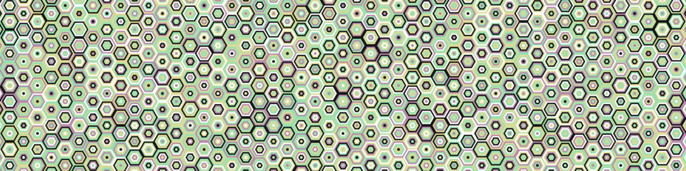  Hexagonal Maze pattern abstract illustration