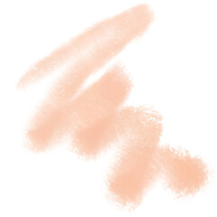 beige trace brush paint stain