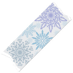 winter new year christmas paper sticky tape