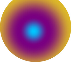 round gradient color background full color