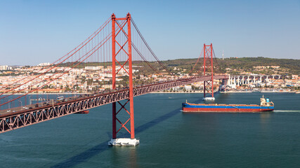 Le pont du 25 avril à Lisbonne