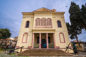 Restored Metropolitan Church  in Cunda Island of Ayvalik Town.