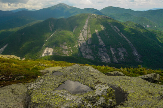 Mt Colden From Algonquin Mt, High Peaks Wilderness Area, Adirondack Forest Preserve, New York