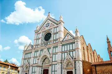 Foto op Canvas Basilica di Santa Croce, Florence (Firenze), Italy © noelka
