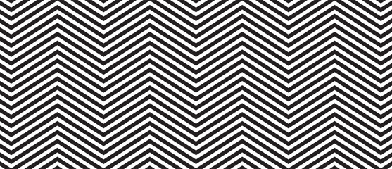Seamless line pattern on white background. Modern chevron lines pattern for backdrop and wallpaper template. Simple lines with repeat texture. Seamless chevron background, vector illustration