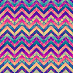 Seamless vector pattern background of a triangles.