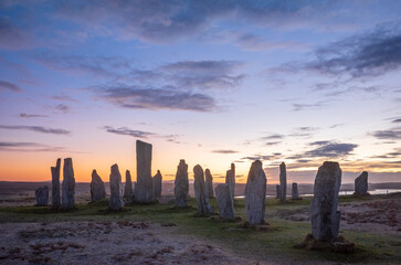 Callanish Standing Stones, stone circle, prehistoric, megalithic, bronze age, Isle of Lewis