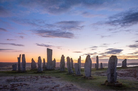 Callanish Standing Stones, stone circle, prehistoric, megalithic, bronze age, Isle of Lewis