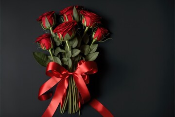 Rose bouquet Valentine day