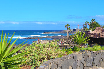 Naklejka premium Puerto de la Cruz, Tenerife