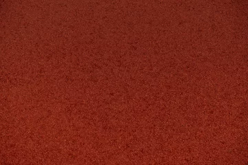 Foto op Plexiglas background red running track of stadium © sports photos