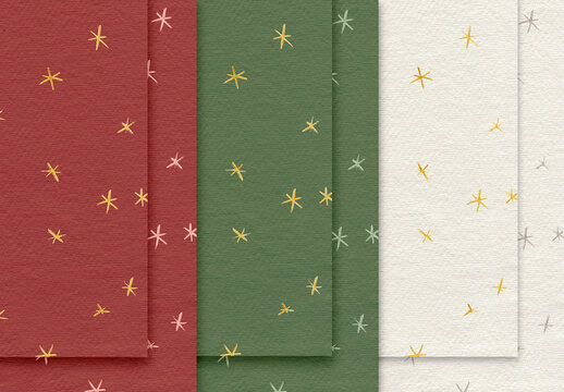 Artisan Paper Christmas Stars