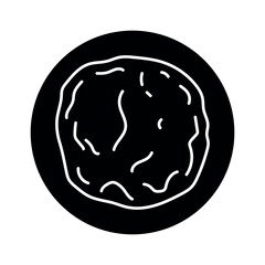 Kombucha homemade tea color line icon.