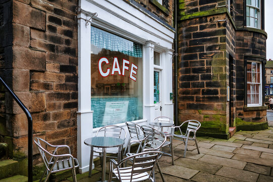 Last of the summer wine sid's cafe in Holmfirth Yorkshire