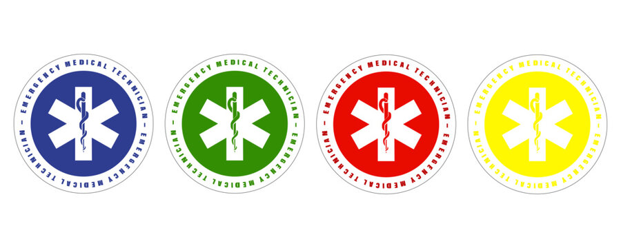 Emt Paramedic Logo. High quality vector