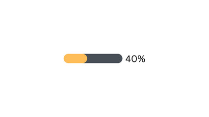 40 % Progress bar
