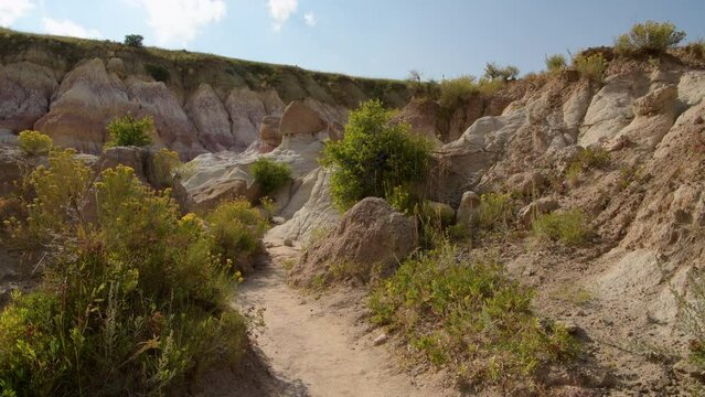 Colorado USA Painted Mines Interpretive Park Scenic Landscape