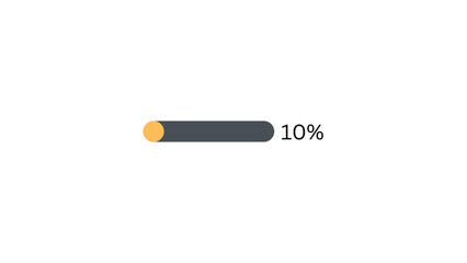 10 % Progress bar