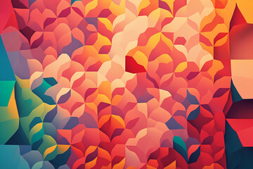 Captivating Pattern - Vibrant Wallpaper Wonders - Generative AI