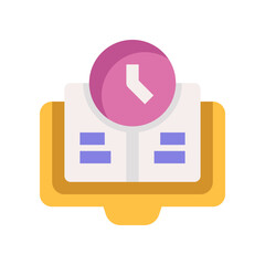 book icon for your website, mobile, presentation, and logo design.