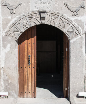 Old Arched Door in Goreme