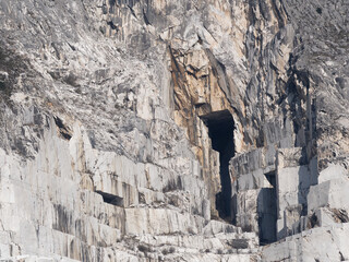 Quarry in tuscany, Italy, Carrara