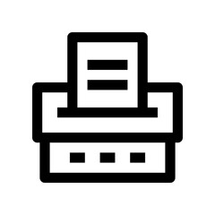 survey box icon for your website, mobile, presentation, and logo design.