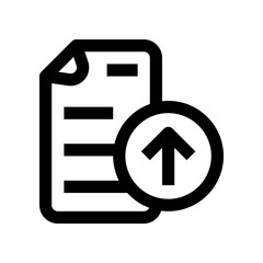 Fototapeta premium upload icon for your website, mobile, presentation, and logo design.