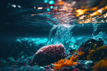 Underwater background