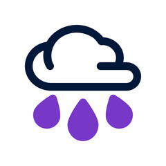 rain icon for your website, mobile, presentation, and logo design.