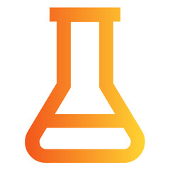 Chemistry gradient icon