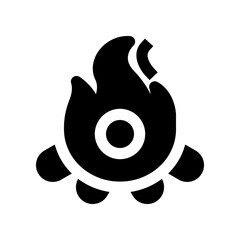 bonfire icon for your website, mobile, presentation, and logo design.