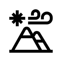 mountain icon for your website, mobile, presentation, and logo design.