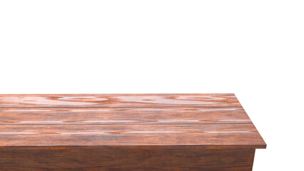 vintage rustic old wood textured table top view 