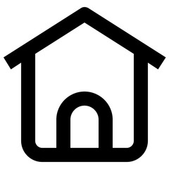 Home Page line icon