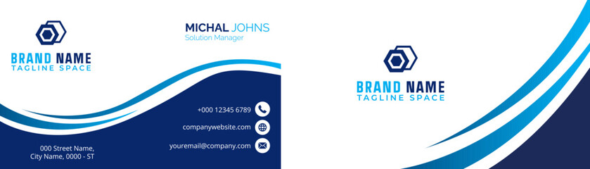 	
Business Card Design for Commercial